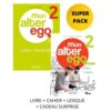 MON ALTER EGO 2 SUPER PACK (LIVRE + CAHIER + LEXIQUE + CADEAU SURPRISE)