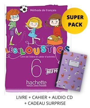 LES LOUSTICS MINI VOLUME 6 A2.1 SUPER PACK (LIVRE + CAHIER + CADEAU SURPRISE)