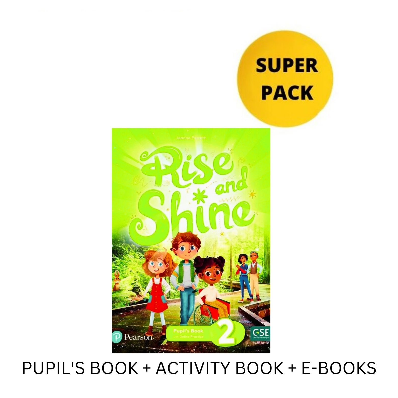 RISE AND SHINE 2 SUPER PACK (PUPILS BOOK + ACTIVITY BOOK + E-BOOKS)