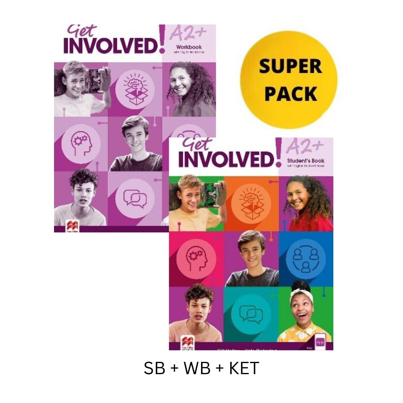 GET INVOLVED A2+ SUPER PACK (SB + WB + KET) BRIT. ED