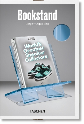 TASCHEN - BOOKSTAND, AQUA BLUE, LARGE