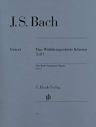 J.S. BACH - DAS WOHLTEMPERIERTE KLAVIER TEIL 1