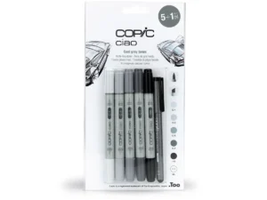 Σετ μαρκαδόρων Copic Ciao - Cool Grey Tones 5+1