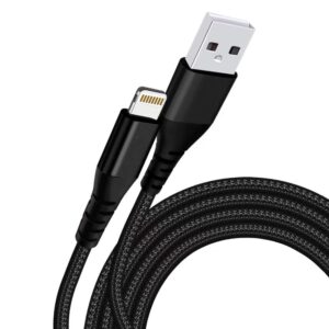 JES IETUC-L Καλώδιο Φόρτισης Lightning 3A 1m Μαύρο