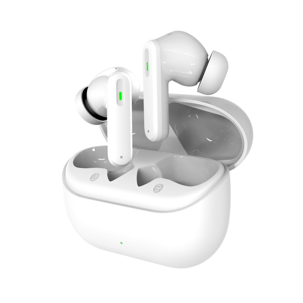 JES LR83 Ασύρματο Ακουστικό Bluetooth V5.3 Λευκό