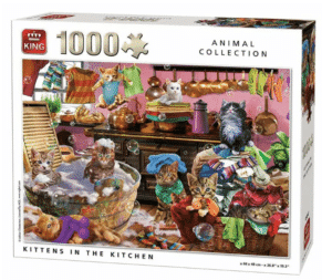 ΠΑΖΛ KITTENS IN THE KITCHEN 1000T 68 X 49 | KING