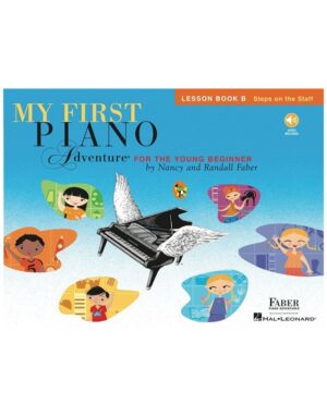 FABER - MY FIRST PIANO ADVENTURE LESSON BOOK B B/AUD