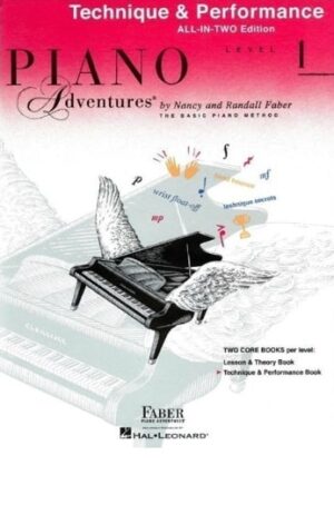PIANO ADVENTURES ALL IN TWO TECHNIQUE   PERFORMANCE 1