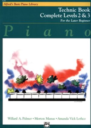 ALFREDS BASIC PIANO LIBRARY - COMPLETE TECHNIC BOOK 2   3