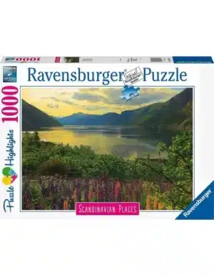 Alternative view of Παζλ Ravensburger Φιορδ Νορβηγία 1000 κομμάτια Διαστάσεις: 70x 50 εκ.