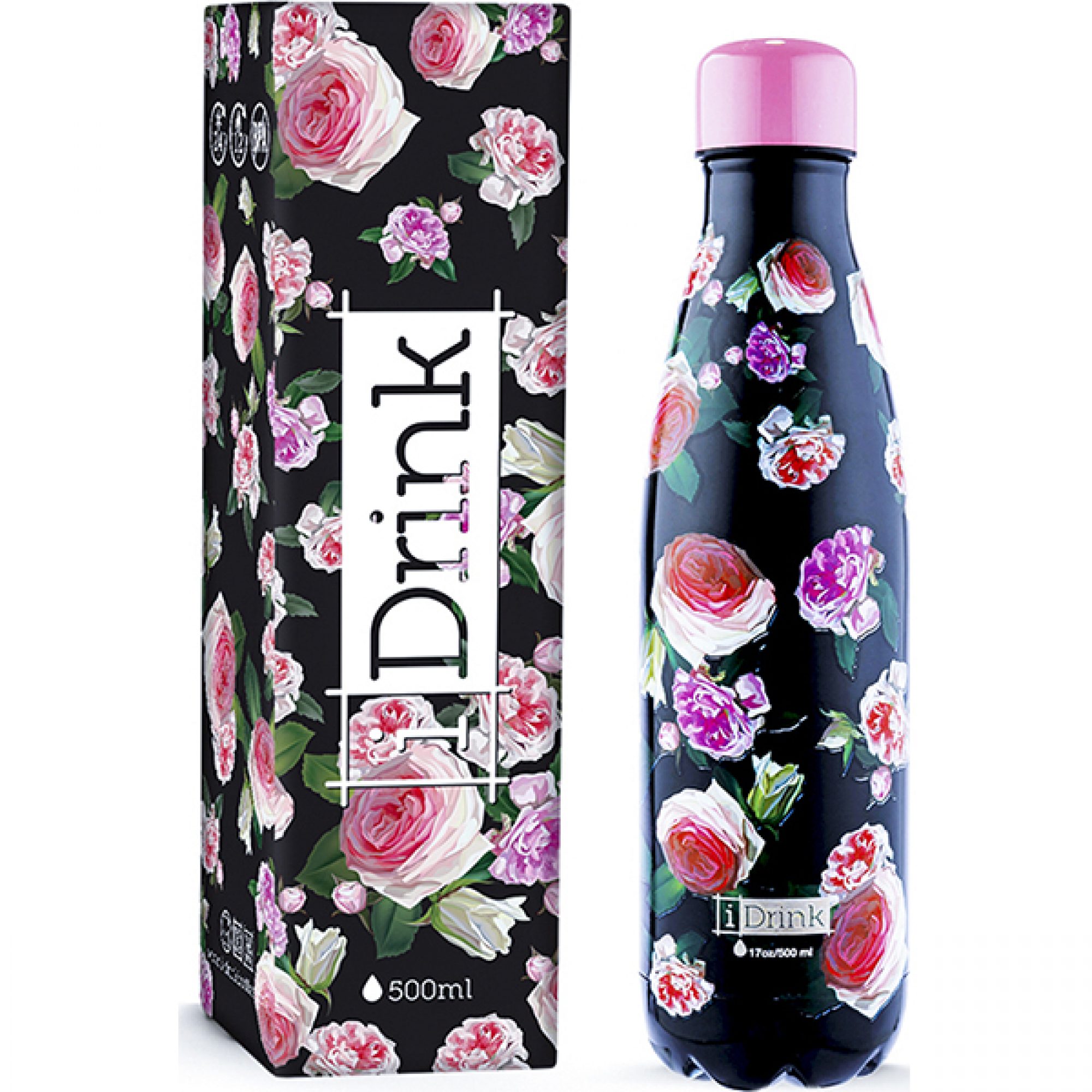 ΠΑΓΟΥΡΙ ΘΕΡΜΟΣ 500ml ROSES iDRINK