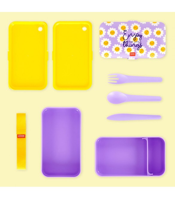 ΔΟΧΕΙΟ ΦΑΓΗΤΟΥ LEGAMI LUNCH BOX 1200ml - DAISY (ΜΑΡΓΑΡΙΤΕΣ) LBD0003 - Image 3