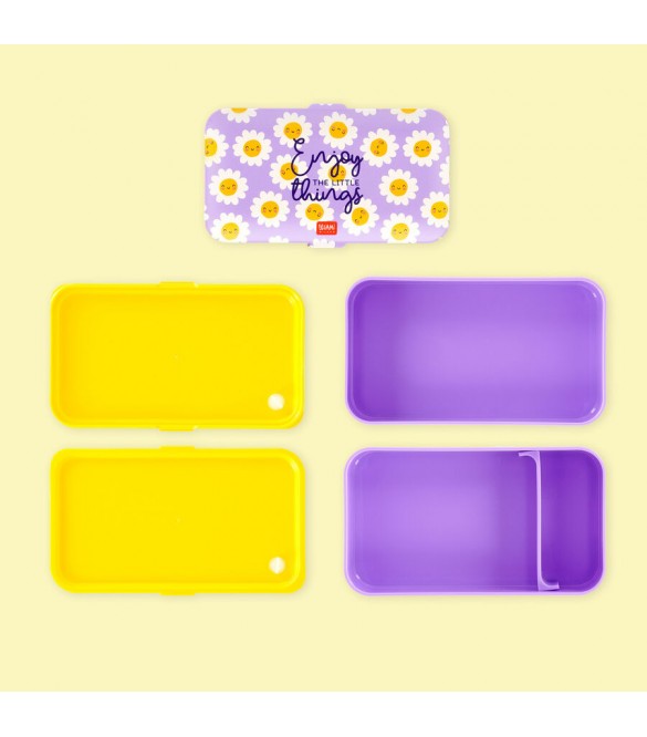 ΔΟΧΕΙΟ ΦΑΓΗΤΟΥ LEGAMI LUNCH BOX 1200ml - DAISY (ΜΑΡΓΑΡΙΤΕΣ) LBD0003 - Image 6