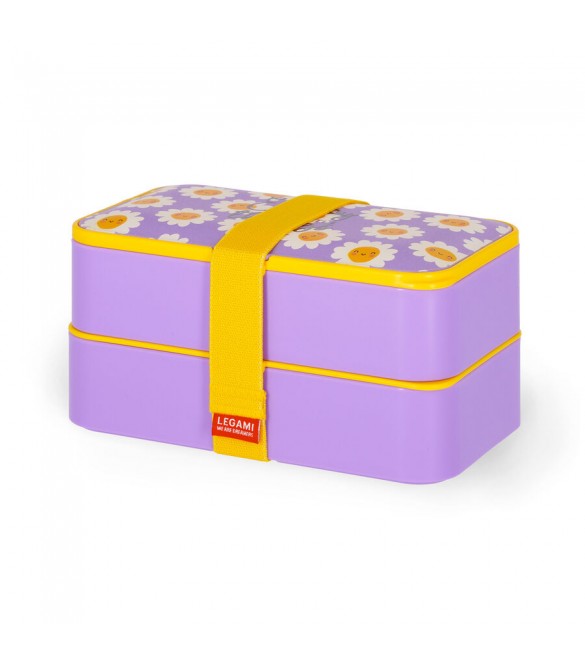ΔΟΧΕΙΟ ΦΑΓΗΤΟΥ LEGAMI LUNCH BOX 1200ml - DAISY (ΜΑΡΓΑΡΙΤΕΣ) LBD0003 - Image 2