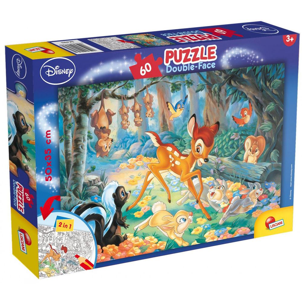 Παιδικό παζλ Lisciani Bambi 60κομ 47932