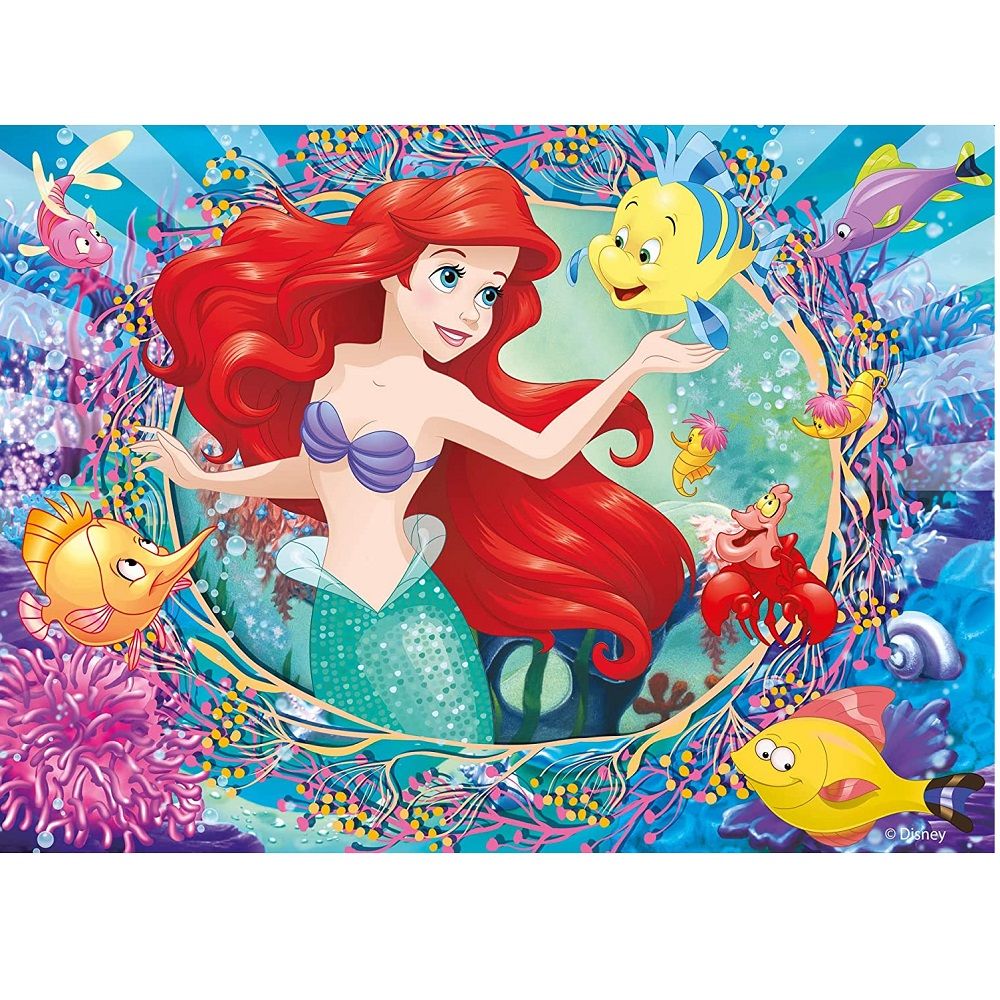 Παζλ Lisciani MAXI FLOOR Disney Πριγκίπισσες 4x48 κομ. - Image 4