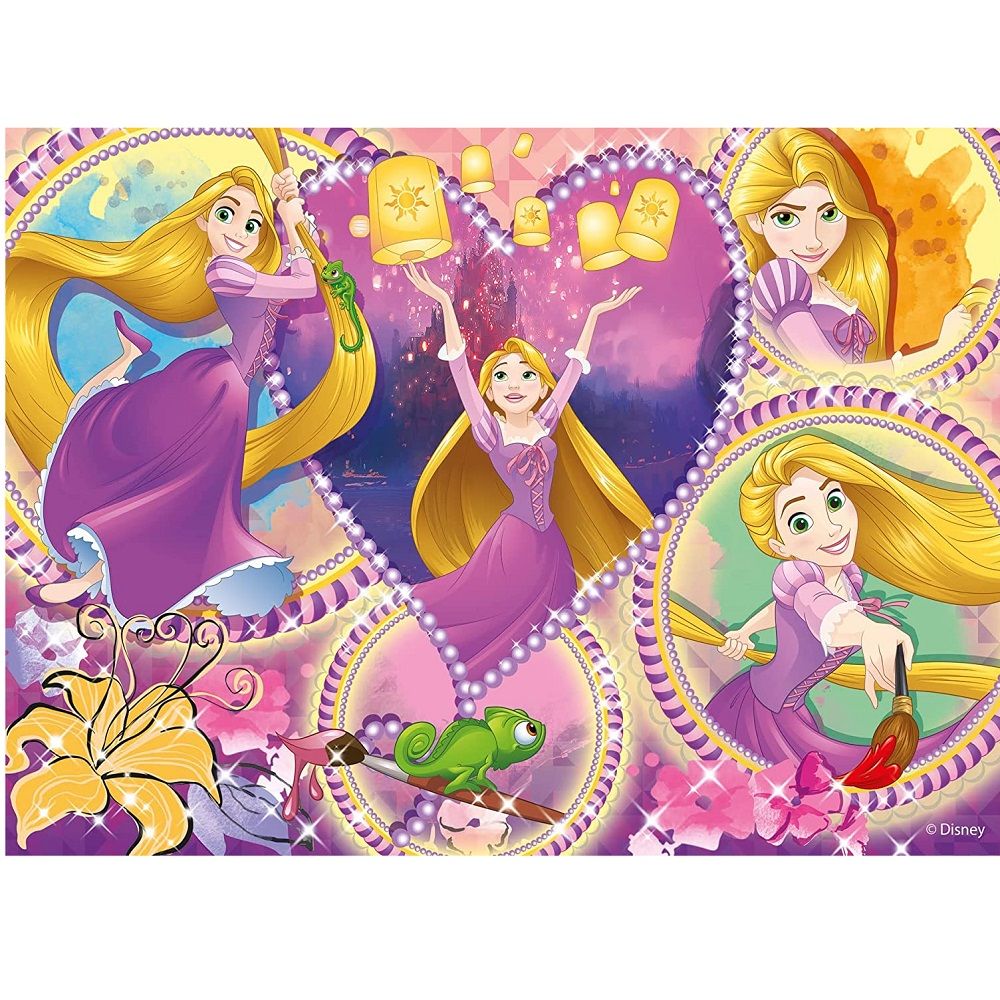 Παζλ Lisciani MAXI FLOOR Disney Πριγκίπισσες 4x48 κομ. - Image 5