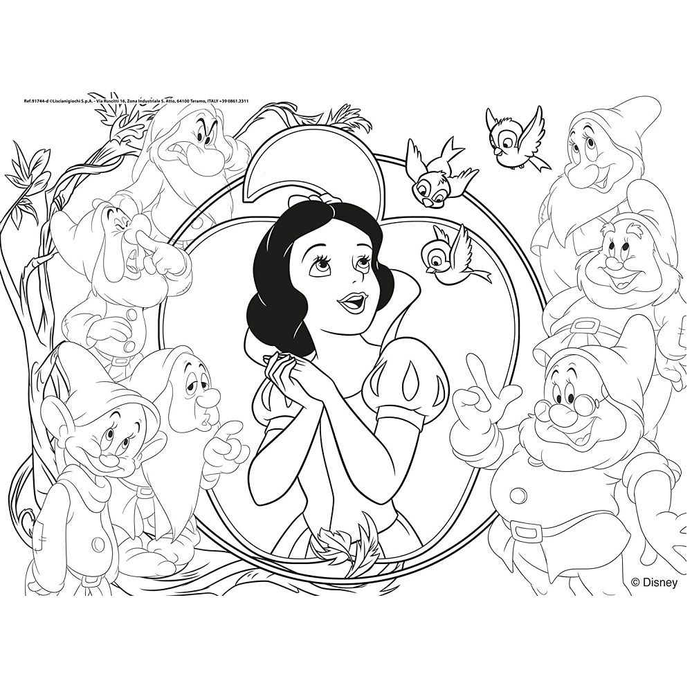 Παζλ Lisciani MAXI FLOOR Disney Πριγκίπισσες 4x48 κομ. - Image 7