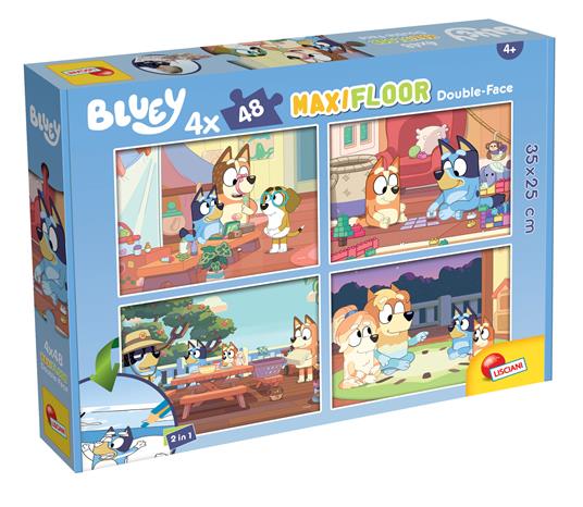 PUZZLE BLUEY 4X48 MAXI FLOOR