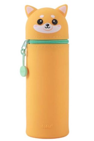 i-Total Κασετίνα- Μολυβοθήκη Σιλικόνης Cute Animals Shiba