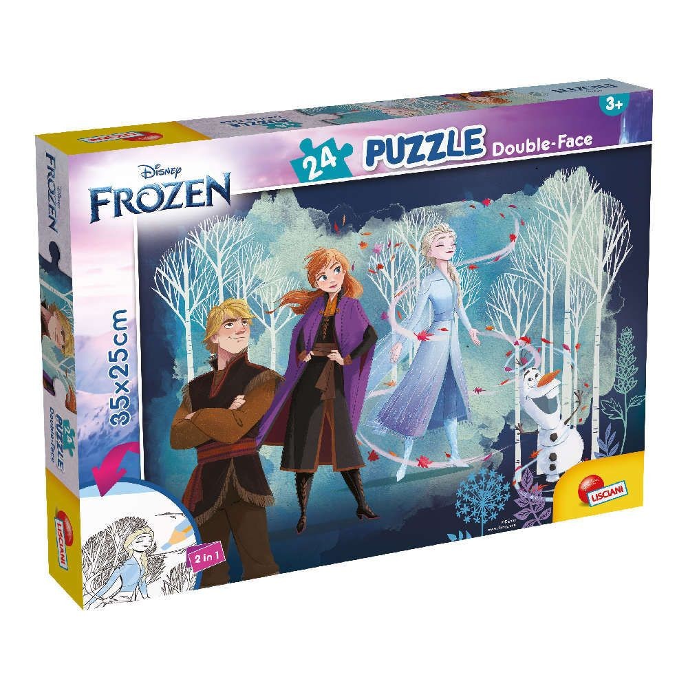 Lisciani Παζλ M-Plus Double-Face Frozen 24 Κομμάτια (99481)