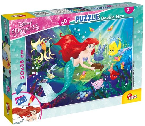 Παιδικό παζλ Lisciani PLUS LITTLE MERMAID 60κομ.