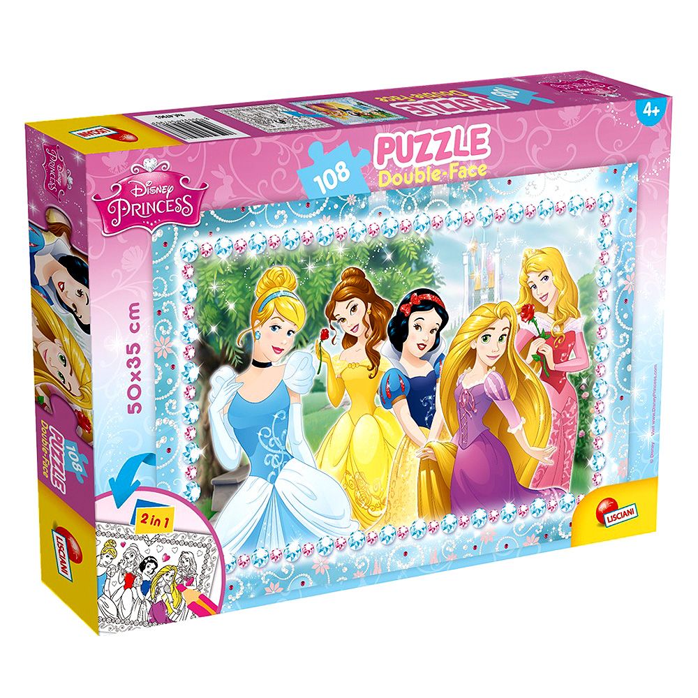 Παιδικό παζλ Lisciani Princess 108κομ 47963
