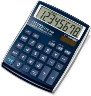 ΑΡΙΘΜΟΜΗΧΑΝΗ CITIZEN 8 ΨΗΦΙΩΝ CDC-80BL ΜΠΛΕ