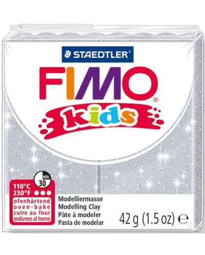 Staedtler Fimo Kids- glitter γκρι