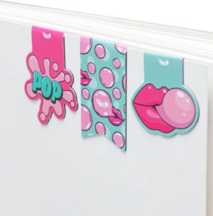 Μαγνητικοί Αρωματικοί Σελιδοδείκτες Bubble Gum 3τμχ Yolo