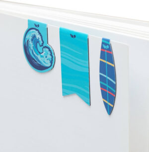 Μαγνητικοί Αρωματικοί Σελιδοδείκτες Wave 3τμχ Yolo