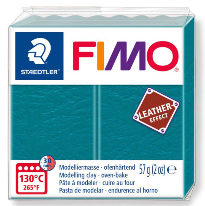 Fimo Leather Effect - 369 Lagoon - 57gr