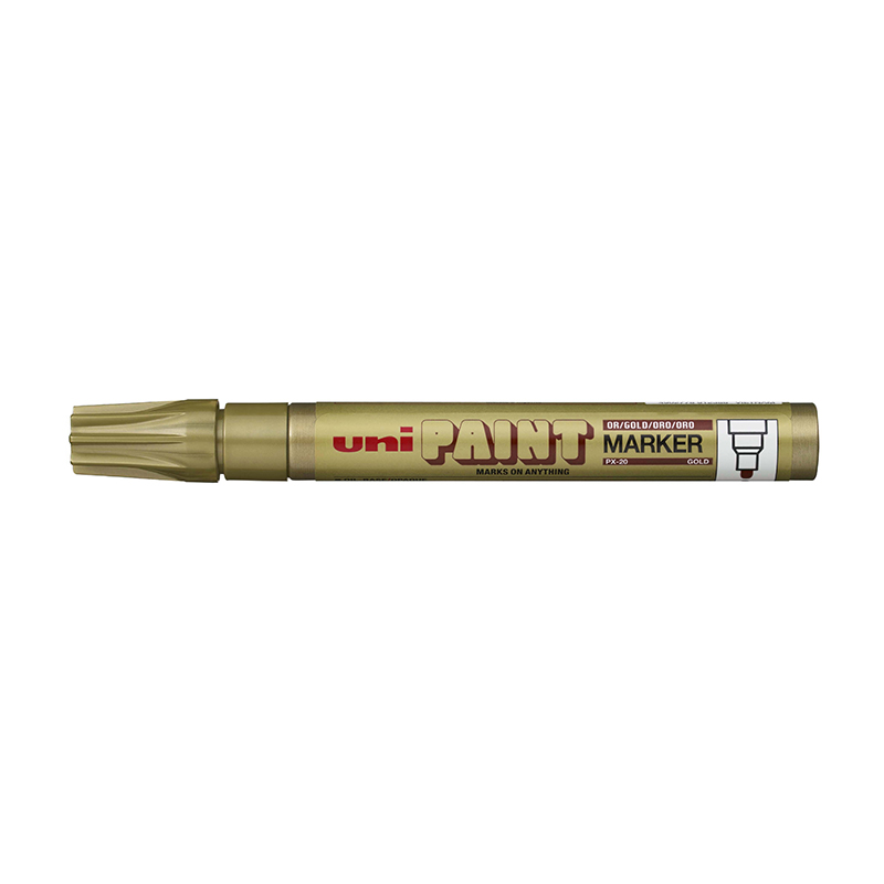 ΜΑΡΚΑΔΟΡΟΙ UNI PX-20 PAINT MEDIUM gold