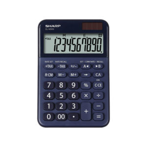ΑΡΙΘΜΟΜΗΧΑΝΗ SHARP ELM-335BBL (BLUE) DESK (10 ΨΗΦΙΩΝ)