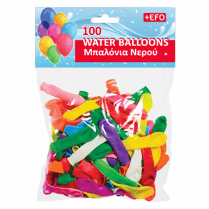 Μπαλόνια +EFO Νερού 100τεμ