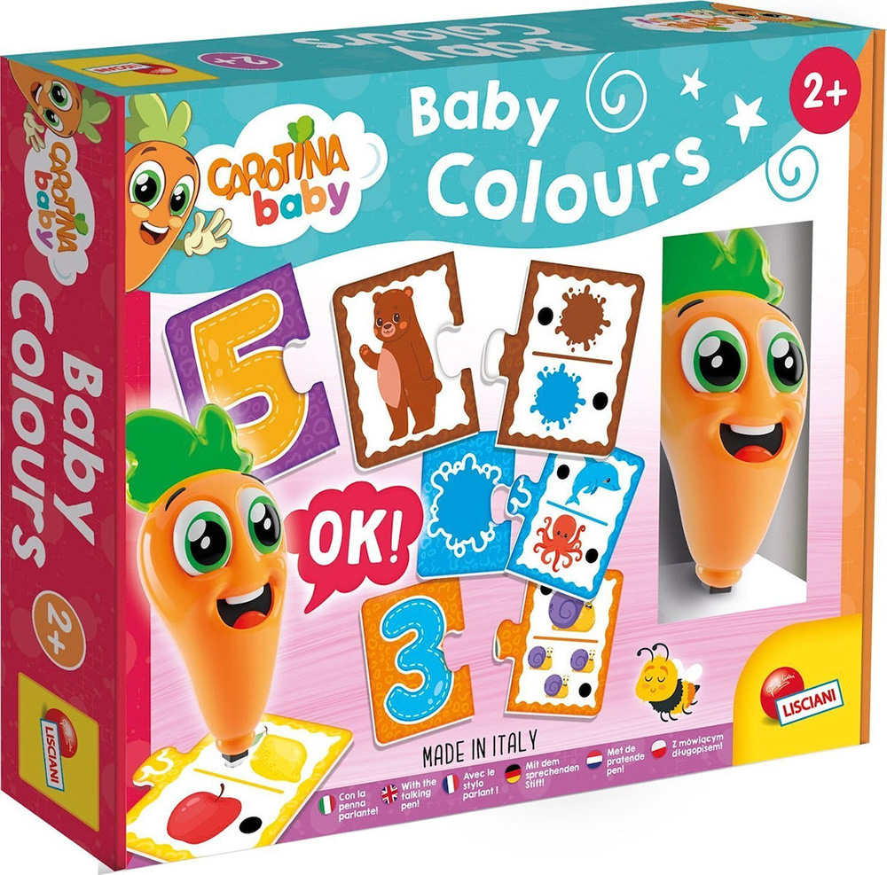 LISCIANI ΕΚΠΑΙΔΕΥΤΙΚΟ ΠΑΙΧΝΙΔΙ CAROTINA BABY COLOURS