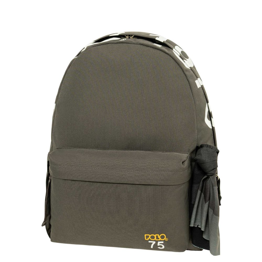 Polo Σακίδιο Πλάτης '75 2200 Grey (Γκρι)