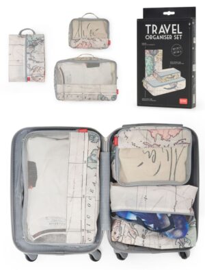 Σετ οργάνωσης βαλίτσας Legami Travel Organiser Set