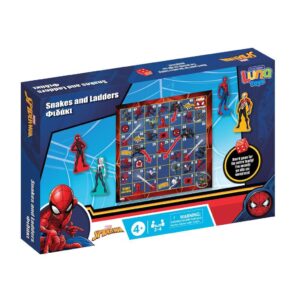 Επιτραπέζιο Παιχνίδι Φιδάκι Spider - Man Luna Toys 21,5x21,5x5 εκ.