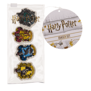 Γόμες Σετ 4τμχ Harry Potter