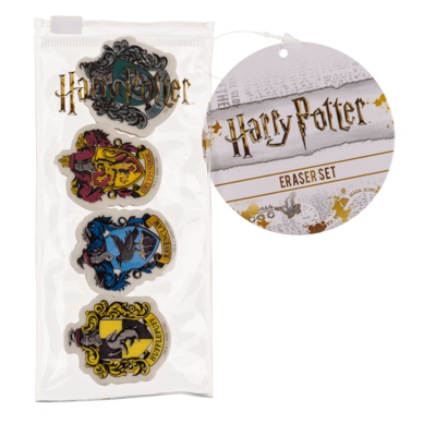 Γόμες Σετ 4τμχ Harry Potter
