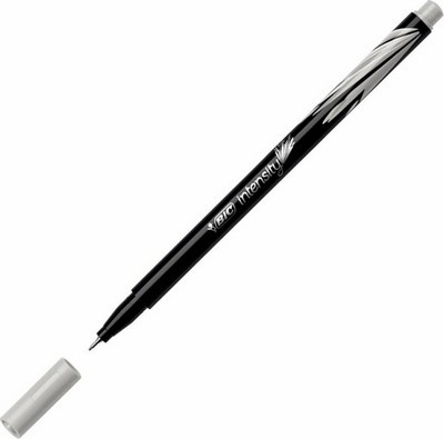 Bic Intensity Fine Μαρκαδόρος Σχεδίου 0.4mm Γκρι
