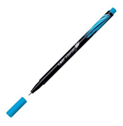 Bic Intensity Fine Μαρκαδόρος Σχεδίου 0.4mm Γαλάζιος