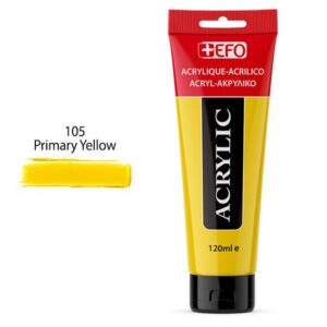 Ακρυλικό +EFO 120ml 105 Primary Yellow