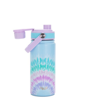 ΜΕΤΑΛΛΙΚΟ ΘΕΡΜΟΣ ΜΕ ΛΑΒΗ 500ML – RAINBOW TIE DYE