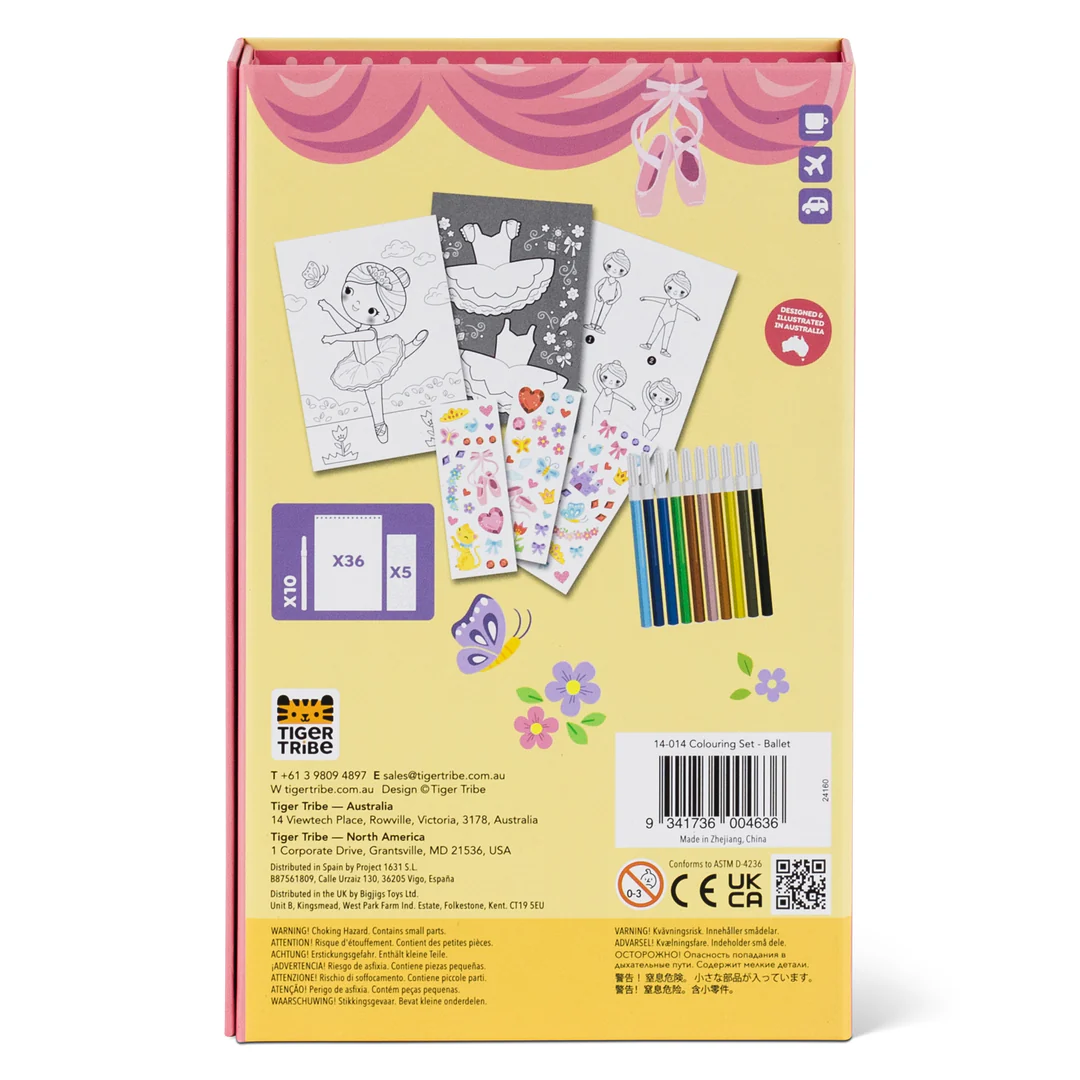 ΣΕΤ ΔΡΑΣΤΗΡΙΟΤΗΤΩΝ – Colouring Set Ballet - Image 2