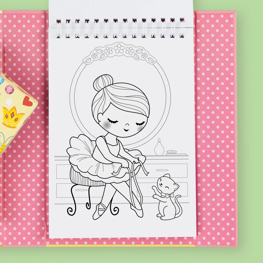 ΣΕΤ ΔΡΑΣΤΗΡΙΟΤΗΤΩΝ – Colouring Set Ballet - Image 6