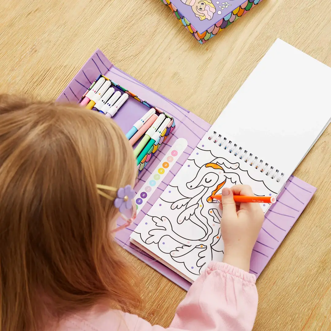 ΣΕΤ ΔΡΑΣΤΗΡΙΟΤΗΤΩΝ – Colour by Numbers Mermaids and Friends - Image 8