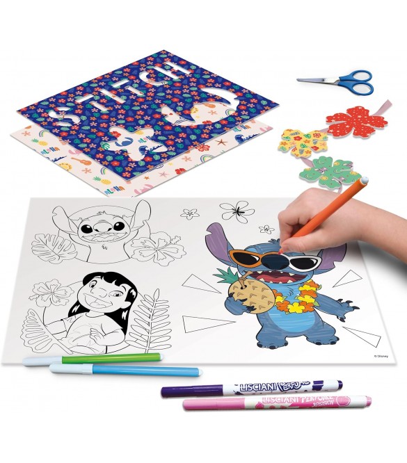 LISCIANI DISNEY STITCH - DRAWING SCHOOL WITH LIGHT TABLE (ΣΧΟΛΗ ΣΧΕΔΙΟΥ ΜΕ ΠΙΝΑΚΑ ΜΕ ΦΩΣ) 107582 - Image 5