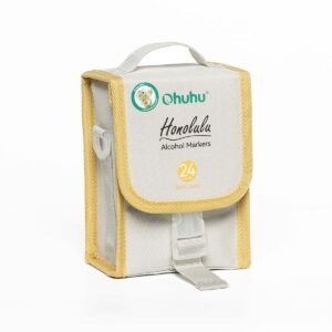OHUHU Honolulu Alcohol Markers Σετ Μαρκαδόρων 24 Skin tone χρωμάτων Brush & Chisel